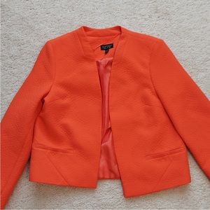 Topshop orange blazer